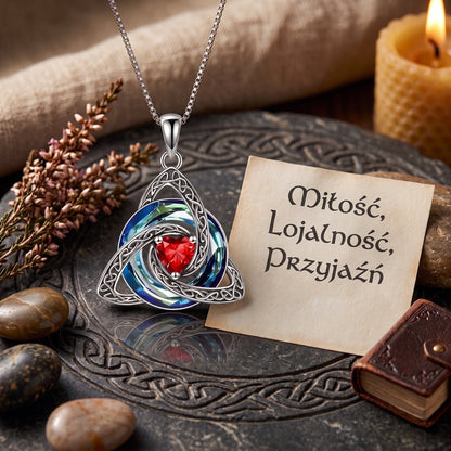 Naszyjnik Węzeł Czarownicy – Grudzień (Tanzanit)
